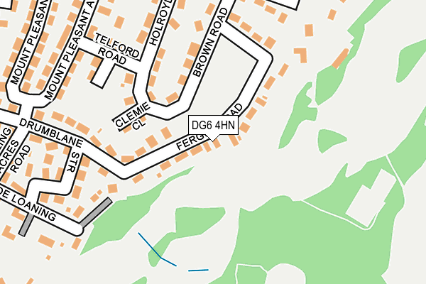 DG6 4HN map - OS OpenMap – Local (Ordnance Survey)