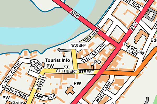 DG6 4HY map - OS OpenMap – Local (Ordnance Survey)