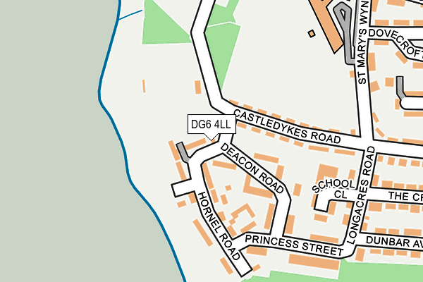 DG6 4LL map - OS OpenMap – Local (Ordnance Survey)