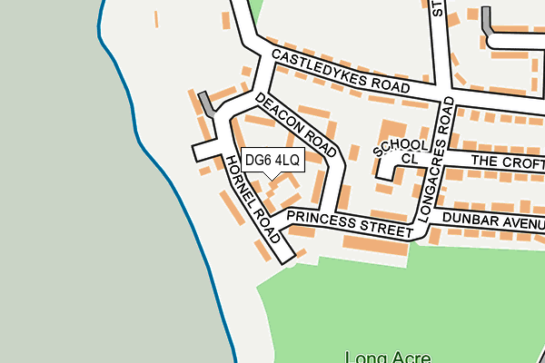 DG6 4LQ map - OS OpenMap – Local (Ordnance Survey)