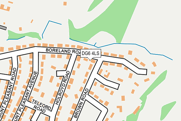 DG6 4LS map - OS OpenMap – Local (Ordnance Survey)