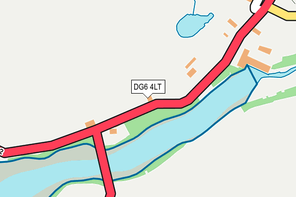DG6 4LT map - OS OpenMap – Local (Ordnance Survey)