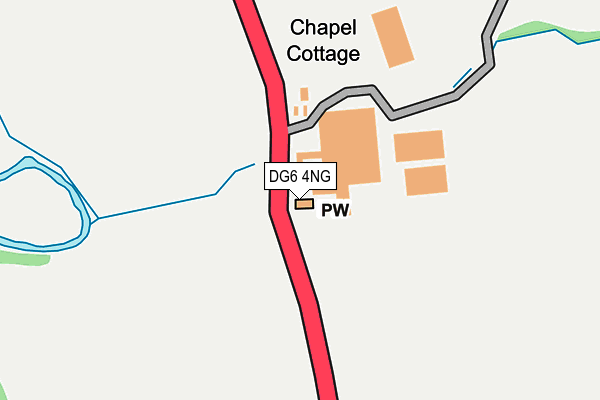 DG6 4NG map - OS OpenMap – Local (Ordnance Survey)