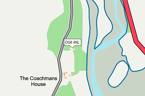 DG6 4NL map - OS OpenMap – Local (Ordnance Survey)