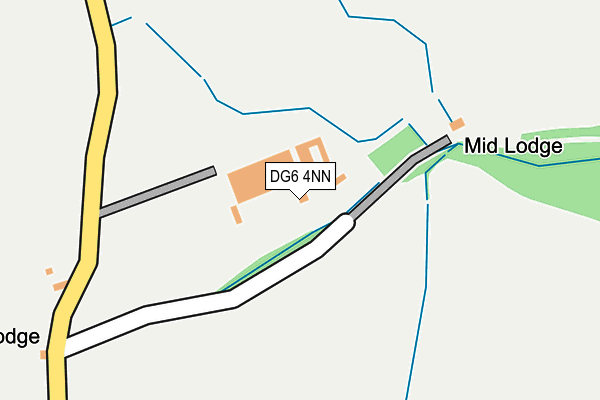 DG6 4NN map - OS OpenMap – Local (Ordnance Survey)