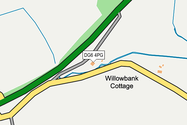 DG6 4PG map - OS OpenMap – Local (Ordnance Survey)