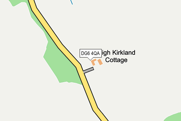 DG6 4QA map - OS OpenMap – Local (Ordnance Survey)