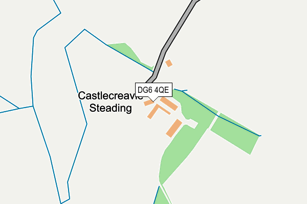 DG6 4QE map - OS OpenMap – Local (Ordnance Survey)