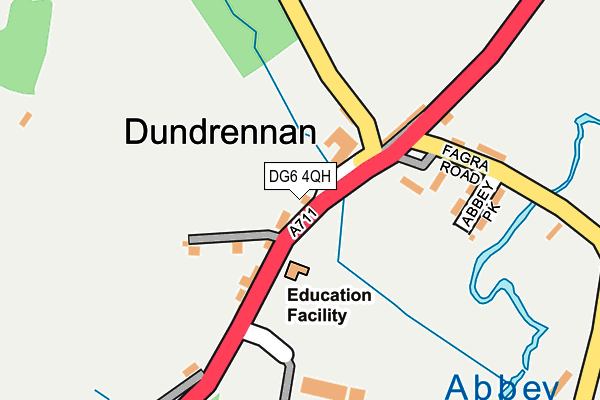 DG6 4QH map - OS OpenMap – Local (Ordnance Survey)