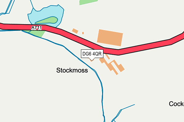 DG6 4QR map - OS OpenMap – Local (Ordnance Survey)