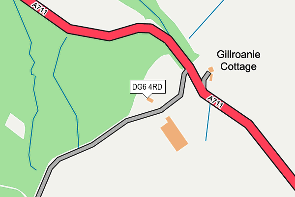 DG6 4RD map - OS OpenMap – Local (Ordnance Survey)