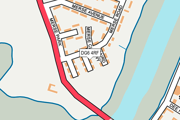 DG6 4RF map - OS OpenMap – Local (Ordnance Survey)