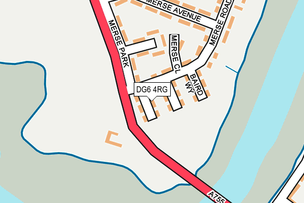 DG6 4RG map - OS OpenMap – Local (Ordnance Survey)