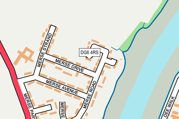 DG6 4RS map - OS OpenMap – Local (Ordnance Survey)