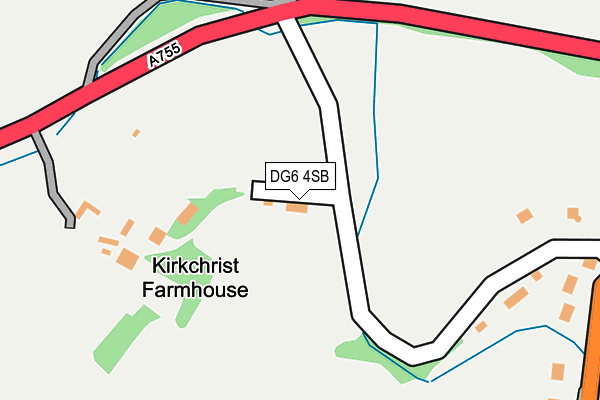 DG6 4SB map - OS OpenMap – Local (Ordnance Survey)