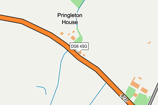 DG6 4SG map - OS OpenMap – Local (Ordnance Survey)