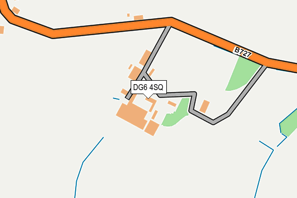 DG6 4SQ map - OS OpenMap – Local (Ordnance Survey)