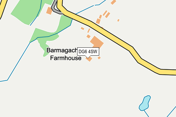 DG6 4SW map - OS OpenMap – Local (Ordnance Survey)