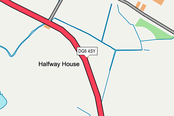 DG6 4SY map - OS OpenMap – Local (Ordnance Survey)