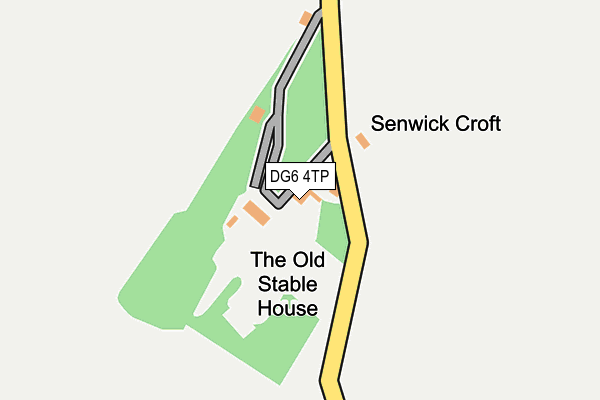 DG6 4TP map - OS OpenMap – Local (Ordnance Survey)