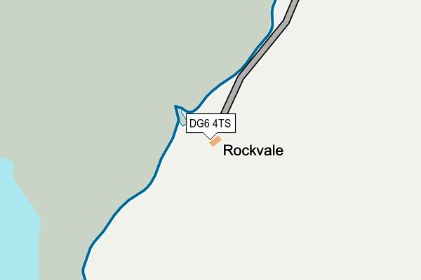 DG6 4TS map - OS OpenMap – Local (Ordnance Survey)