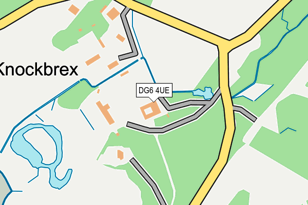 DG6 4UE map - OS OpenMap – Local (Ordnance Survey)