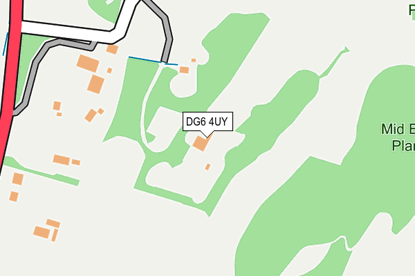 DG6 4UY map - OS OpenMap – Local (Ordnance Survey)