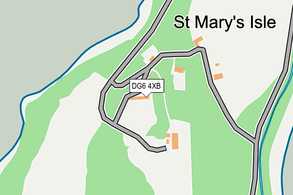 DG6 4XB map - OS OpenMap – Local (Ordnance Survey)