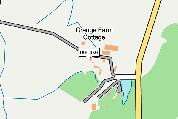 DG6 4XG map - OS OpenMap – Local (Ordnance Survey)