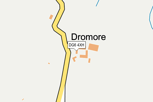 DG6 4XH map - OS OpenMap – Local (Ordnance Survey)