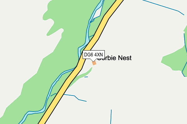 DG6 4XN map - OS OpenMap – Local (Ordnance Survey)
