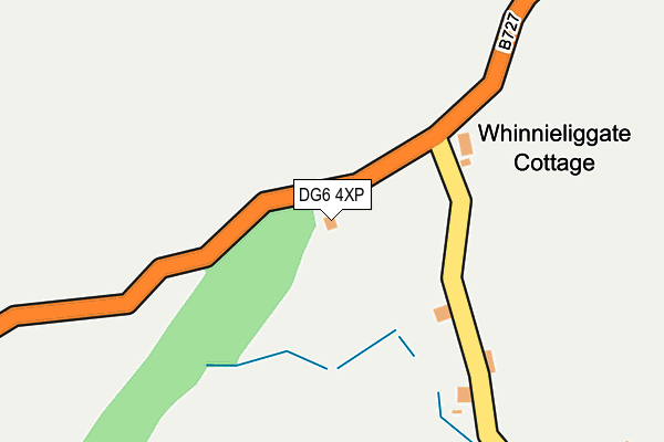 DG6 4XP map - OS OpenMap – Local (Ordnance Survey)