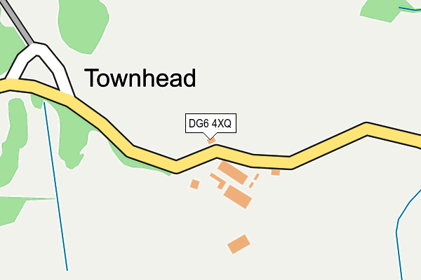 DG6 4XQ map - OS OpenMap – Local (Ordnance Survey)
