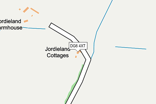 DG6 4XT map - OS OpenMap – Local (Ordnance Survey)