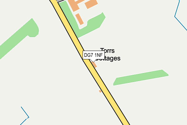 DG7 1NF map - OS OpenMap – Local (Ordnance Survey)