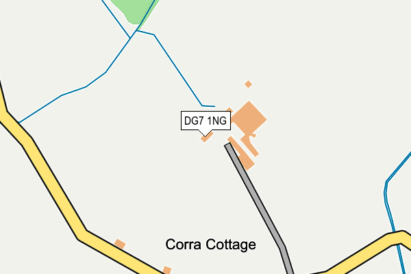 DG7 1NG map - OS OpenMap – Local (Ordnance Survey)