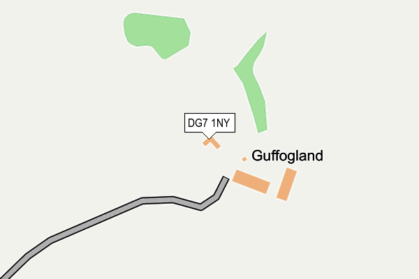DG7 1NY map - OS OpenMap – Local (Ordnance Survey)
