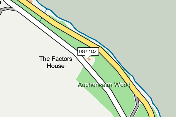 DG7 1QZ map - OS OpenMap – Local (Ordnance Survey)