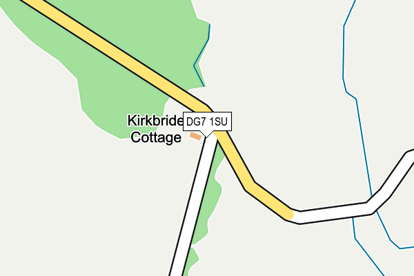 DG7 1SU map - OS OpenMap – Local (Ordnance Survey)