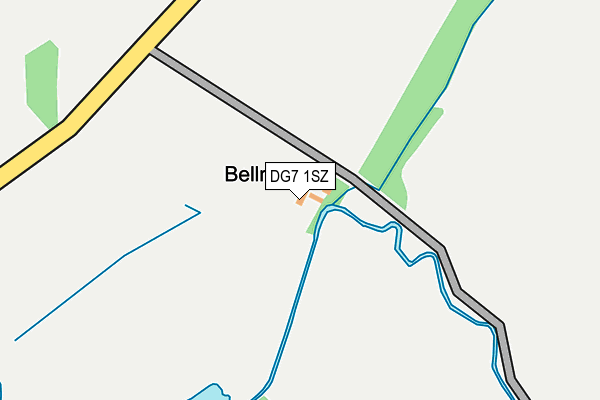 DG7 1SZ map - OS OpenMap – Local (Ordnance Survey)