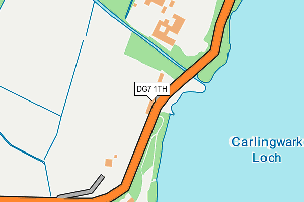 DG7 1TH map - OS OpenMap – Local (Ordnance Survey)