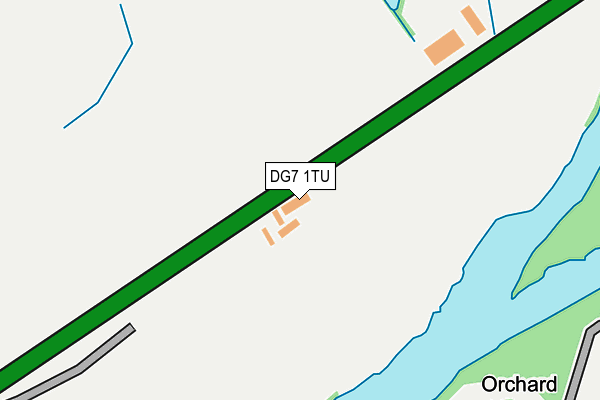 DG7 1TU map - OS OpenMap – Local (Ordnance Survey)