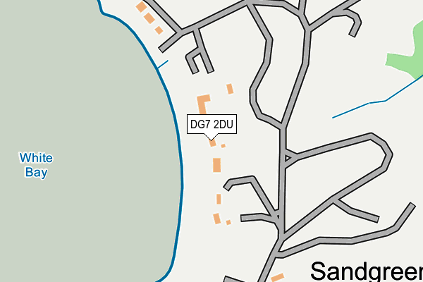 DG7 2DU map - OS OpenMap – Local (Ordnance Survey)
