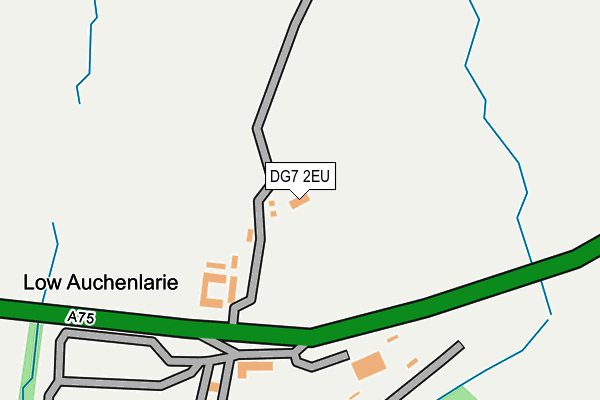 DG7 2EU map - OS OpenMap – Local (Ordnance Survey)