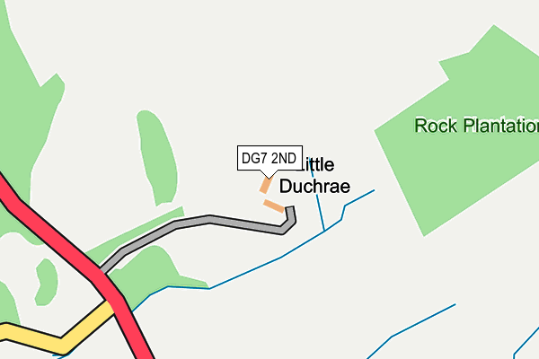 DG7 2ND map - OS OpenMap – Local (Ordnance Survey)