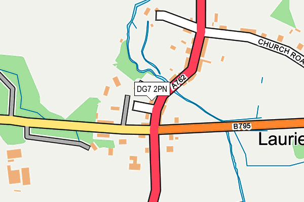 DG7 2PN map - OS OpenMap – Local (Ordnance Survey)