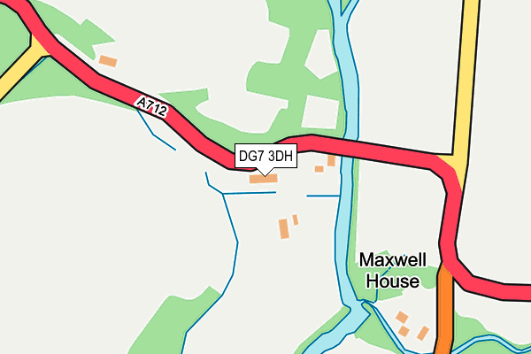 DG7 3DH map - OS OpenMap – Local (Ordnance Survey)