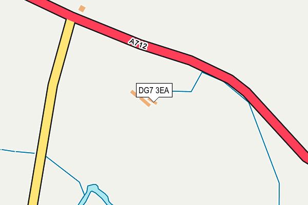 DG7 3EA map - OS OpenMap – Local (Ordnance Survey)