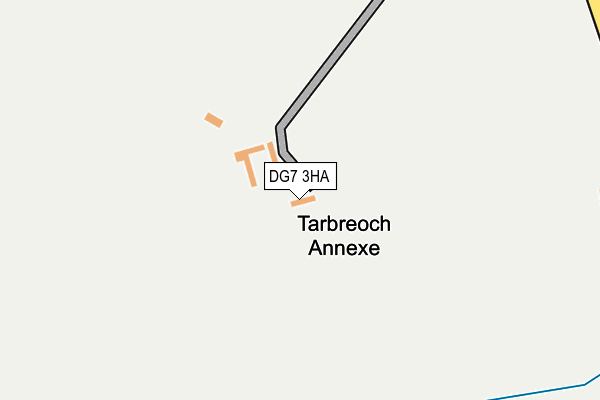 DG7 3HA map - OS OpenMap – Local (Ordnance Survey)