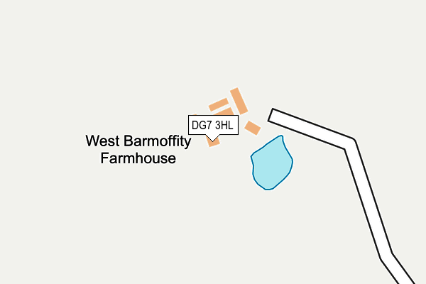 DG7 3HL map - OS OpenMap – Local (Ordnance Survey)